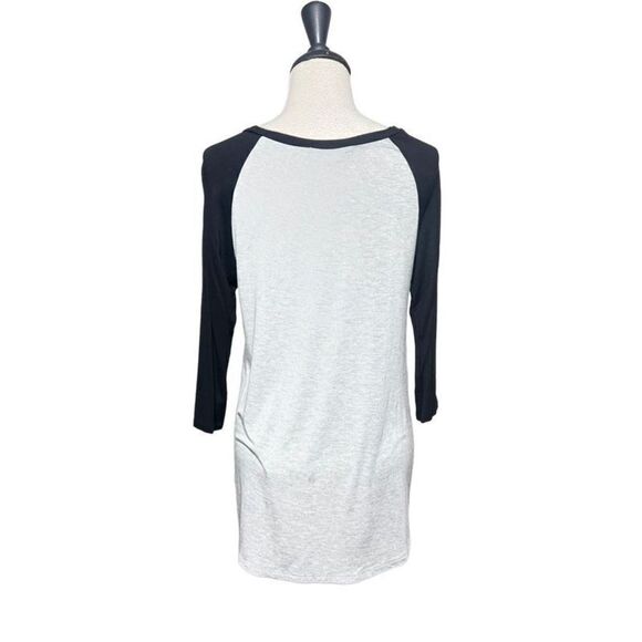 Rosemary Knit Jersey All I Need Is Coffee And Jesus Black & Gray Small - Picture 2 of 4